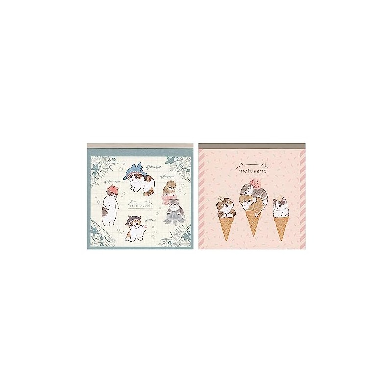 Sunstar Stationery Mofusand Memo Square Ice S2839067