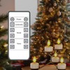SoulBay Remote Control for Rechargeable Flameless Candles Tea Lights, 1PC