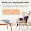 Portable Space Heater YOUCIDI Mini Desk Heater Electric Fan Air