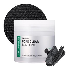 DERMATORY Salicylic Acid Pore Clear Black Pads for Exfoliation