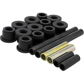 MOTOKU Front Lower Spring and Upper A-Arm Suspension Bushing Sleeves Kit for Club Car Precedent Golf Cart 2004-Up