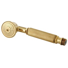 Kingston Brass K107A2 Vintage Hand Shower Head, Polished Brass 6.88 x 2.06 x 1.75
