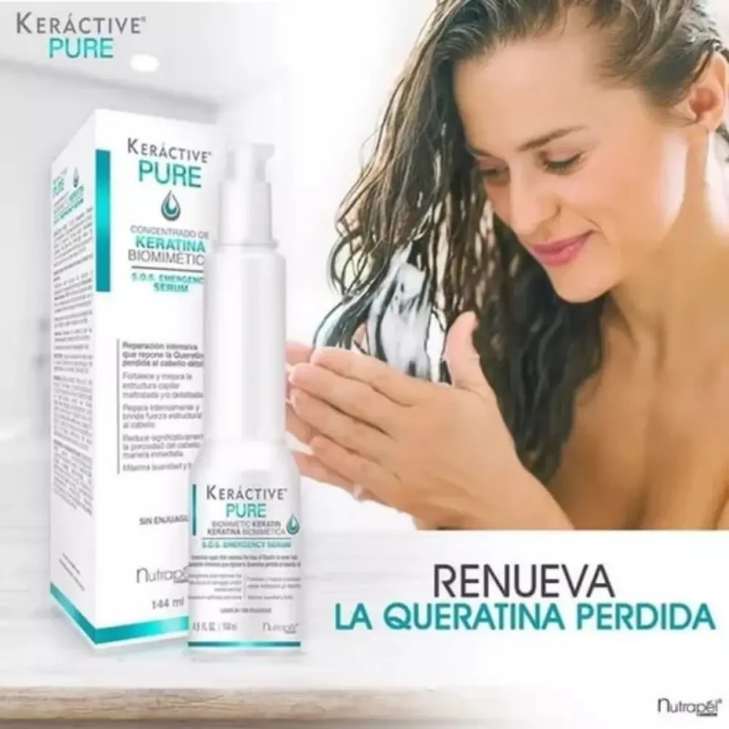 Tratamiento Keratina Biomimetica Nutrapel Keractive Pure