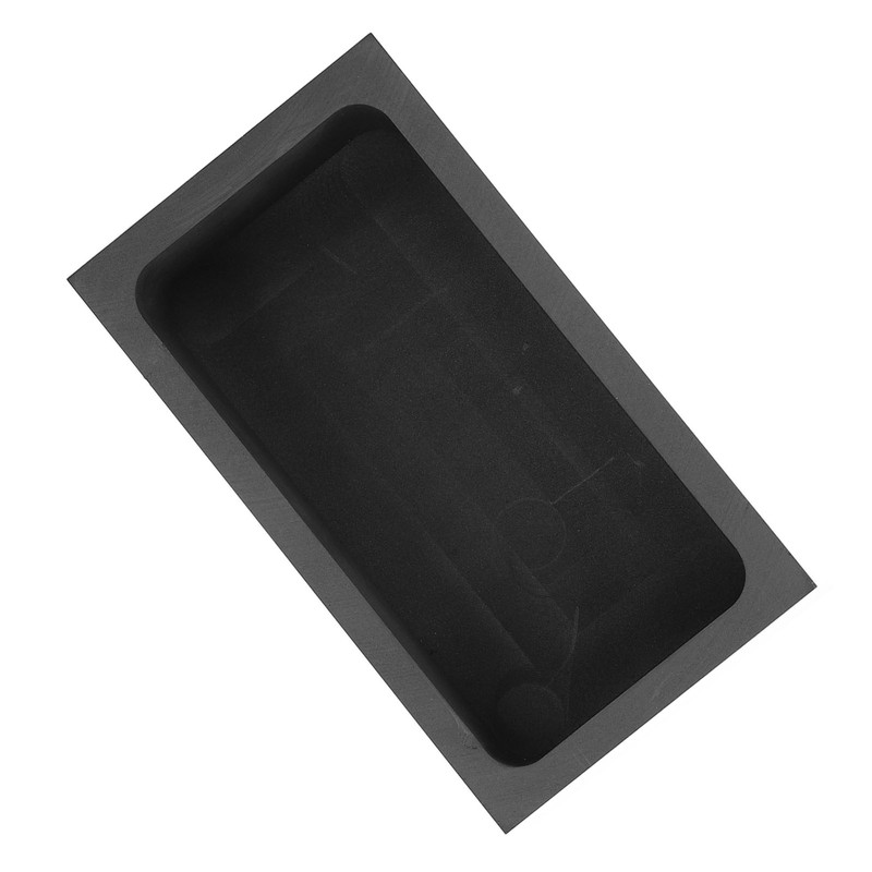 Rectangular Graphite Ingot Mold Jewelry Metal Refining Crucible for Melting
