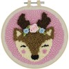 FABRIC EDITIONS Punch Needle KIT Deer, One Size