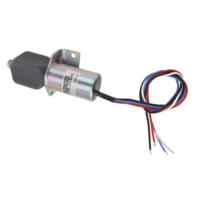 12V Electric Exhaust Solenoid High Accuracy Anti Interference 4 Wire