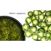 Mrs Kleins Sweet Relish Blended With Spicy Jalepeno Peppers |