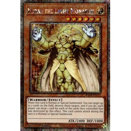 Kuraz The Light Monarch (Platinum Secret Rare) - RA04-EN133 - Platinum Secret Rare - 1st Edition