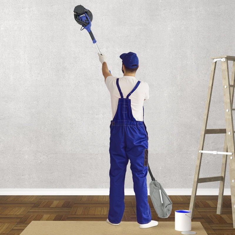 RocoReny 1250W Electric Drywall Sander, Foldable Ceiling Sander with 6