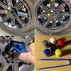 NutCapz…PVC Vinyl Color Lug Nut Covers…25 Pack (Black) U.V. Stable