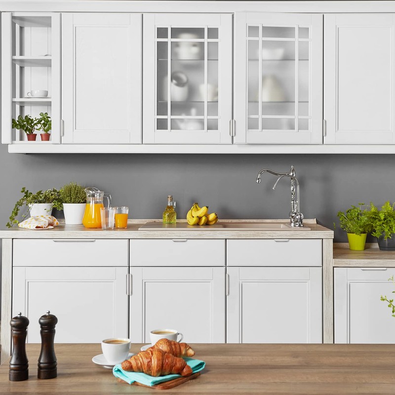 Ravinte Hardware 20 Pack Silver Cabinet Handles, 5.9 Inch (150mm)