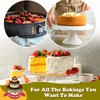 HIWARE 10 Inch Non-stick Springform Pan with Removable Bottom/Leakproof Cheesecake