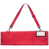 Mercer Culinary 7-Pocket Knife Roll Storage Bag, Red