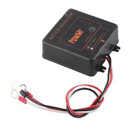 Yctze Battery Equalizer Solar System Balancer with Reverse Connection Protection - Maintain 2 X 12V Charge Balance for Longer Battery Lifespan