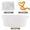 Pro Goleem Small Woven Basket with Gift Bags and Ribbons