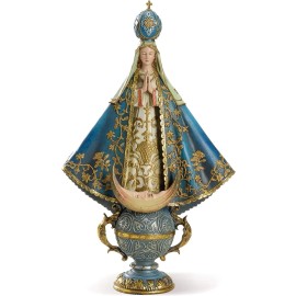 Virgin of San Juan De Lagos Figure, Renaissance Collection, 14" H