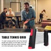 GOMETY Table Tennis Net, Extendable Mobile Table Tennis Net, Portable