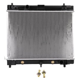 KILOAUTO Radiator Fit for Scion xD 1.8L 2008-2014 for Toyota Yaris 1.5L 2007-2019 Aluminum Radiator OEM 2890