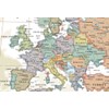 World Executive Wall Map Poster Mural (48x70 Laminated)