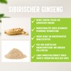 Siberian ginseng root powder, 1000 g, free from additives, taiga
