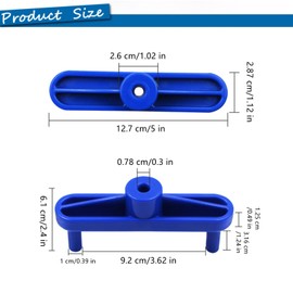 Yimluofa 3 PCS Center Finder Precision Woodworking Scriber Scriber Tool Center Scribe Line Locator Scriber Marking Gauge for Woodworking