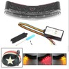 Riloer 12V 5W LED Motorcycle Wireless Helmet Light Kit, Waterproof