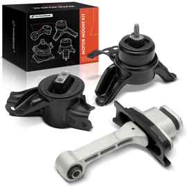 A-Premium 3PCS Engine Motor Mount and Engine Shock Mount and Transmission Mount Set Compatible with Hyundai Azera 2013-2014 & Kia Cadenza 2014-2016, Automatic Transmission