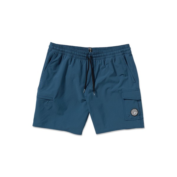 Volcom Men's Standard Truly Liberators 17" Boardshort Swim Trunks, Deep