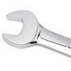 FLZOSPER 11/32-Inch SAE Reversible Geared Wrench,Box End Head 72-Tooth Reversible