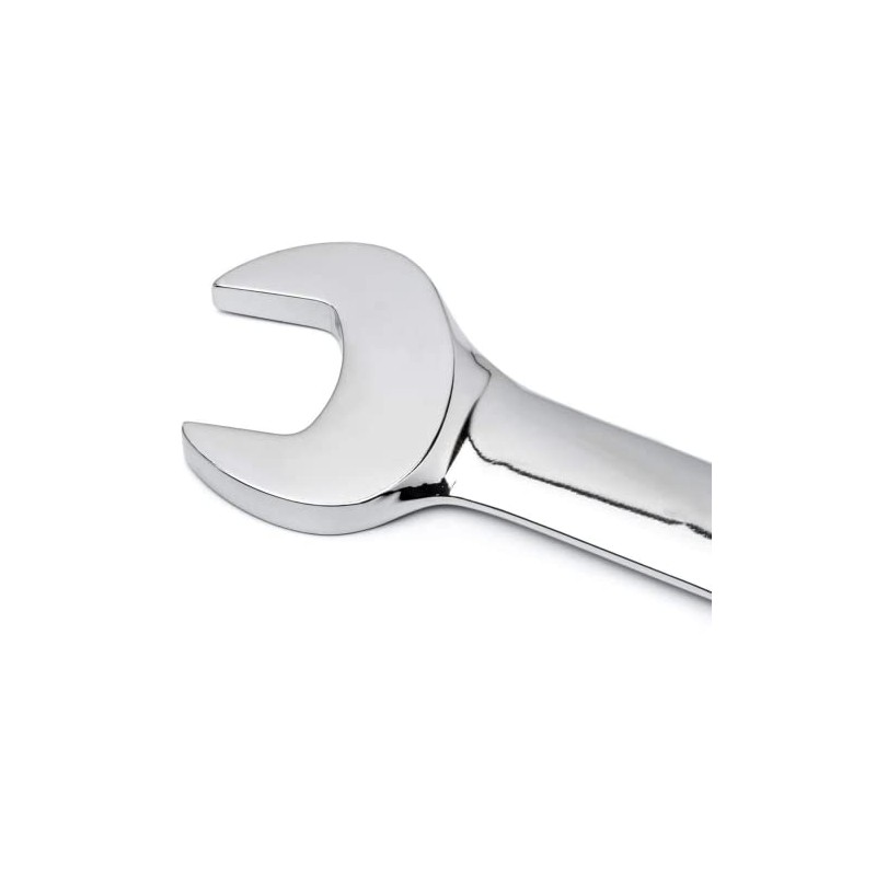 FLZOSPER 11/32-Inch SAE Reversible Geared Wrench,Box End Head 72-Tooth Reversible