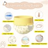 FurVeluxia Pull Up Dog Diapers Female with Stretchy Waist(S,60PCS), Disposable
