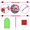 2 Sets Diamond Painting Kit 5D Students DIY Bookmark Dandelion
