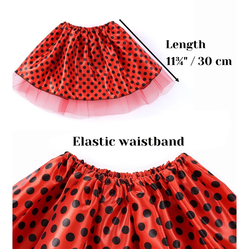 Seawhisper Ladybug Costume Kids Toddler Lady Bug Wings Fairy Dressing