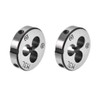 sourcing map Set of 2 Metric Round Die Machines Left