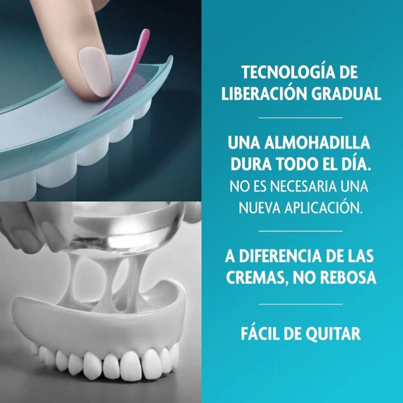 Almohadillas Adhesivas Superiores Sea Bond para Dentaduras Postizas 6 pack