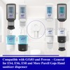 Hand sanitizer Dispenser Key Replacemen for Purell - Compatible with