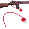Gun Lock Trigger Lock Padlock for Weapons with Keys -
