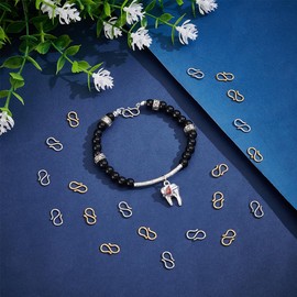 UNICRAFTALE About 60Pcs 2 Colors S-Hook Clasps 304 Stainless Steel Necklace Clasp Connectors Metal S Hooks Clasps for Necklace Bracelet Jewelry Making and DIY Crafts 12mm Long