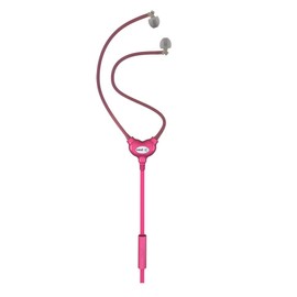 VEST Anti-Radiation FLEXIBLE SILICONE AIR TUBE Wired Headset reducing your radiation exposure by up to 98% - PINK