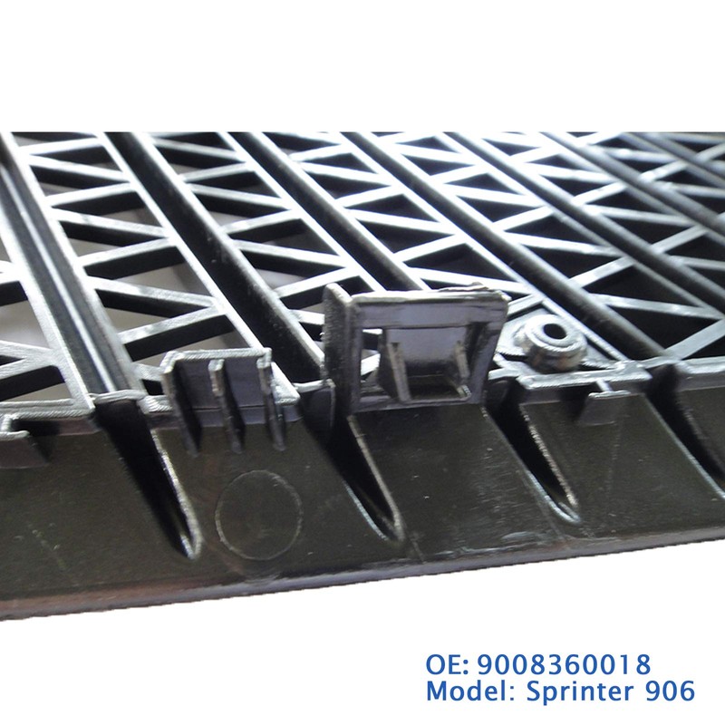 WXQP Hood Upper Vent Grille Chrome Trim Kit Left and