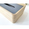 KATOMOKU Taste Case 2 km-122 Paulownia (Gray & Dark Brown)