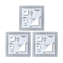 Ironheart Military Protractor Accurately Cut for Land Navigation