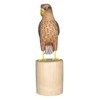 Brave Wings Hand Carved Wooden Eagle ~ While Tailed Eagle