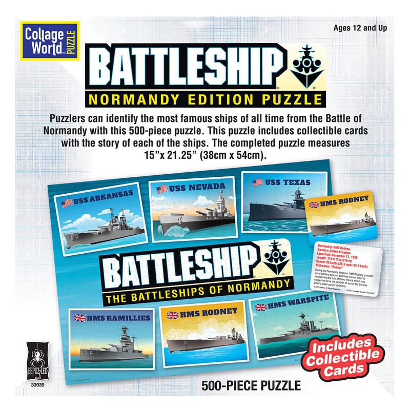 BePuzzled | Battleship Collage World Puzzle
