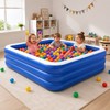 Extra Large Inflatable Family Pool for Backyard Fun – Thickened
