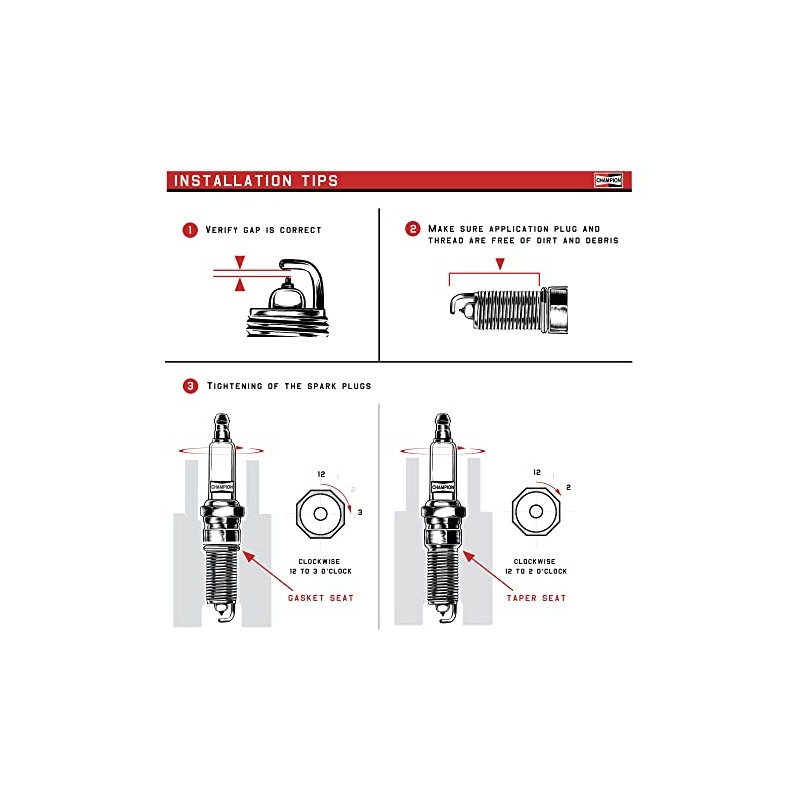Champion (569) W14 Industrial Spark Plug, Pack of 1