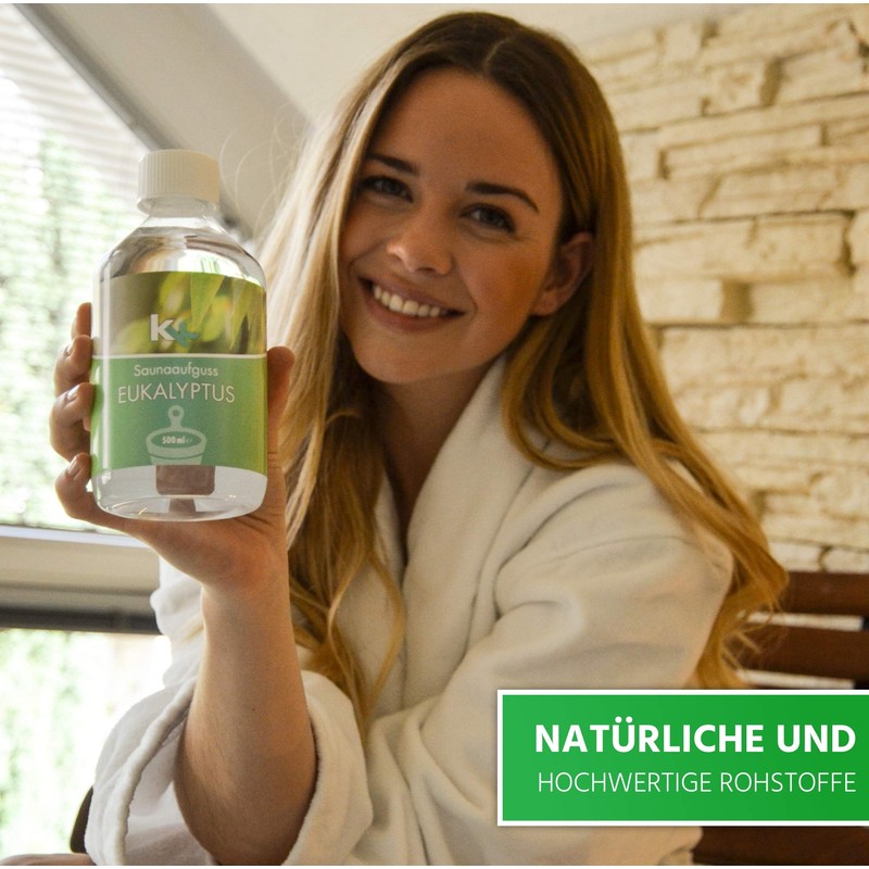KK Premium Sauna Infusion Concentrates, 500 ml Bottle, Made in