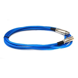 ClassicPro Microphone Cable 3.9 ft (1.5 m) (XLR Male to XLR Female) Blue [PAPILIO Testing/Special Packaging Product]