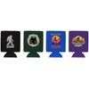 Bigfoot Funny Can Coolie Designs 4 Pack