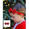Needles Knots n Bows 3" Red Sequin Bow Headband, Valentine's,